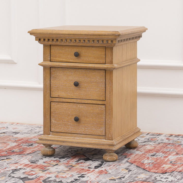 Augusta Bedside Cabinet 3 Drawer