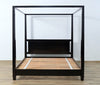 Straight Four Poster Bed - Queen size