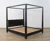 Straight Four Poster Bed - Queen size