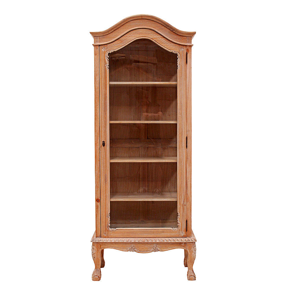 Single Door Dutch Showcase Cabinet