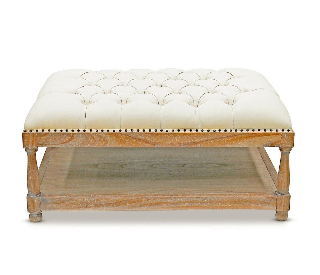 Parisian Upholstered Ottoman