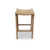 String weave timber stool