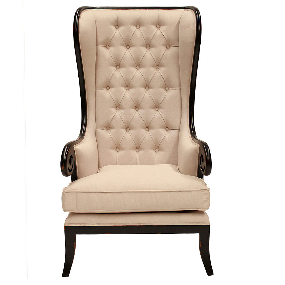 Large Wing Back Chair