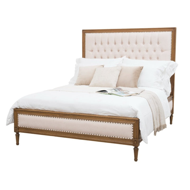 Upholstered Serenity bed - Queen Size