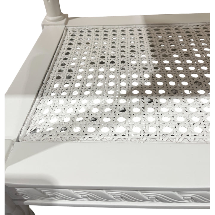 Marseille Timber and Rattan Bedside