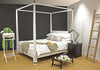 Pencil Four Poster Bed - King size