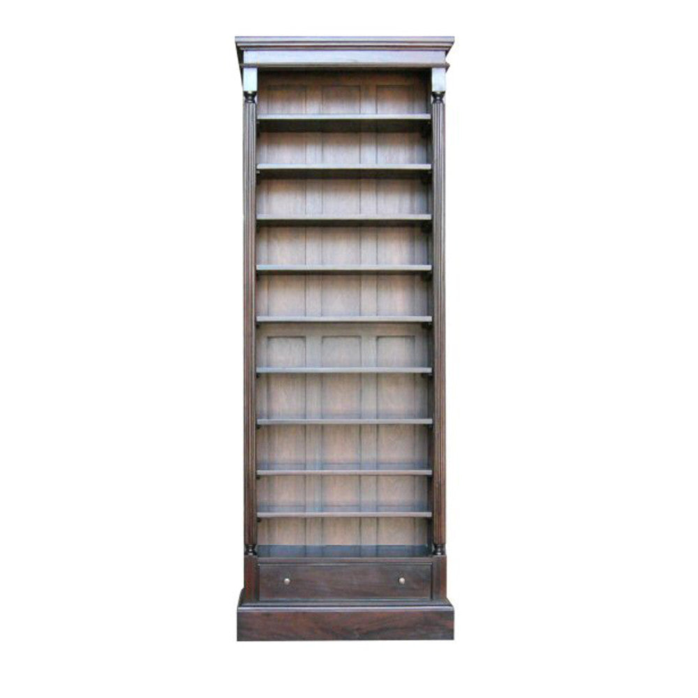 Ten Shelf Open Bookcase