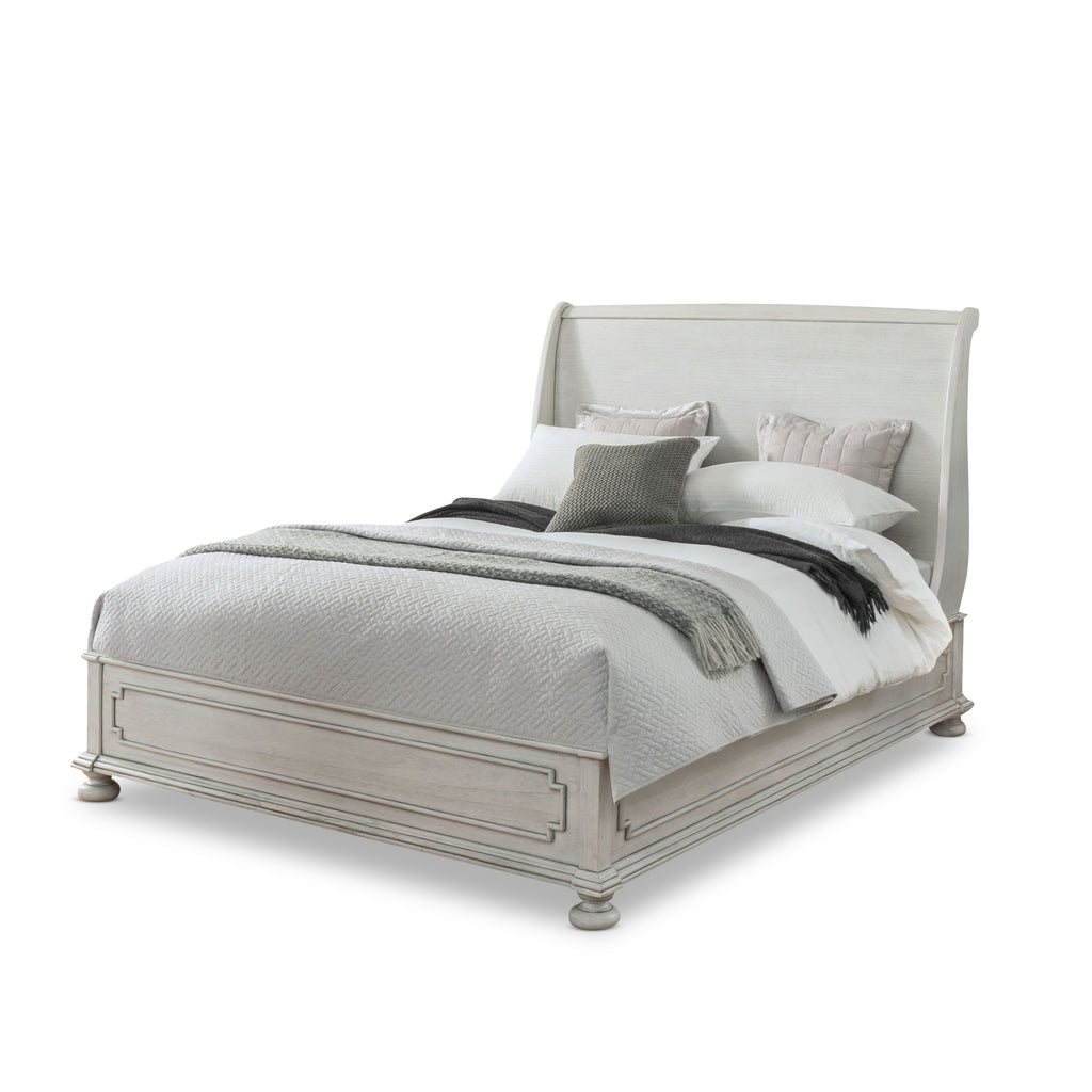 Augusta Sleigh Bed - Queen Size