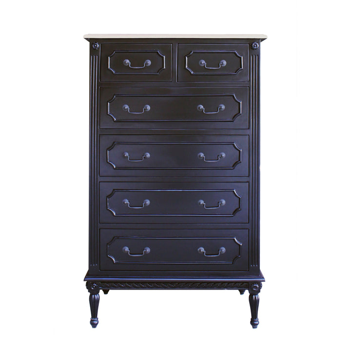 Marseille 6 Drawer Tallboy