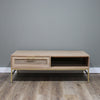 Mala Timber and rattan coffee table