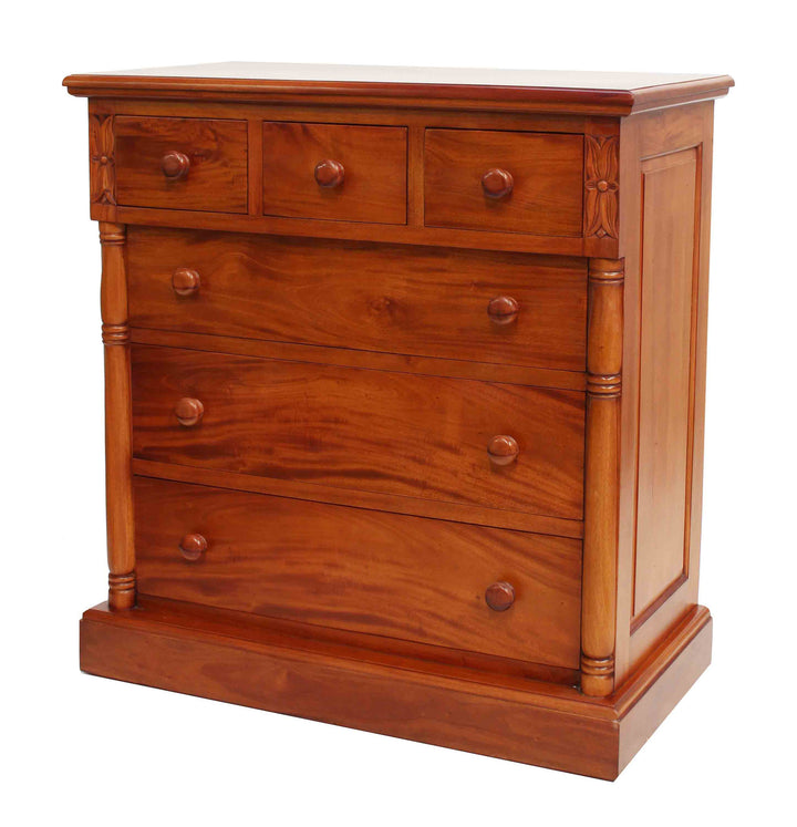 Colonial Six Drawer Tall-Boy