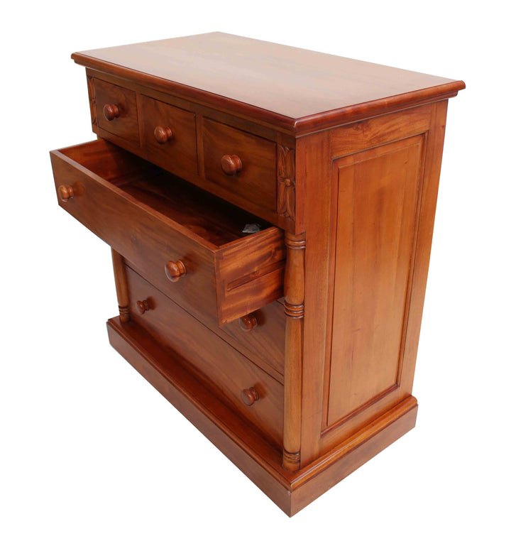 Colonial Six Drawer Tall-Boy
