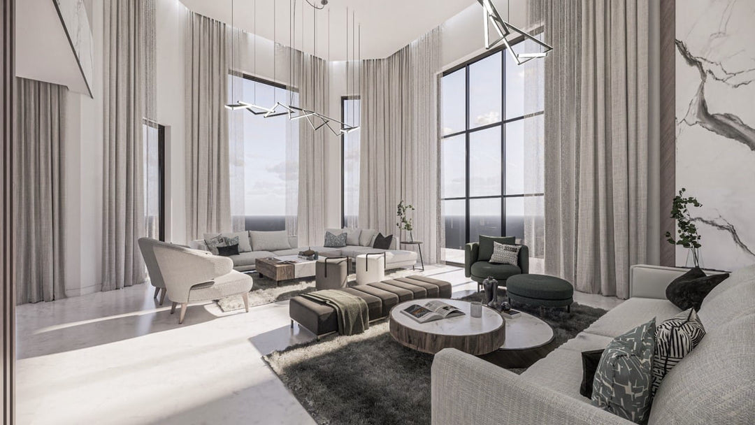 Furniture Design Ideas for High Ceiling Homes