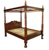 Queen Anne Four Poster Bed - King Size