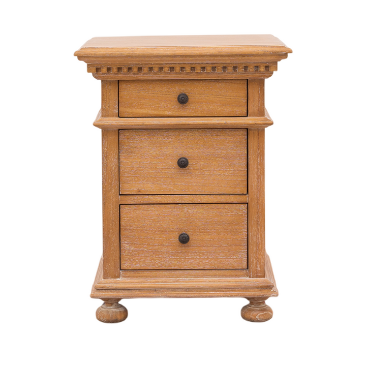 Augusta Bedside Cabinet 3 Drawer