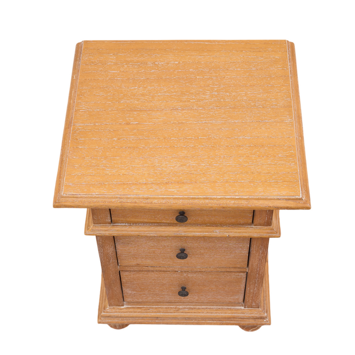Augusta Bedside Cabinet 3 Drawer
