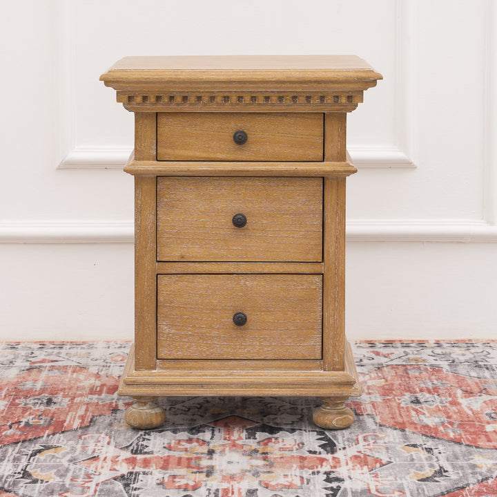 Augusta Bedside Cabinet 3 Drawer