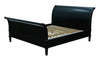 Reeded Sleigh Bed - King size