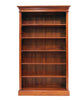 Six Shelf Mahogany Bookcase