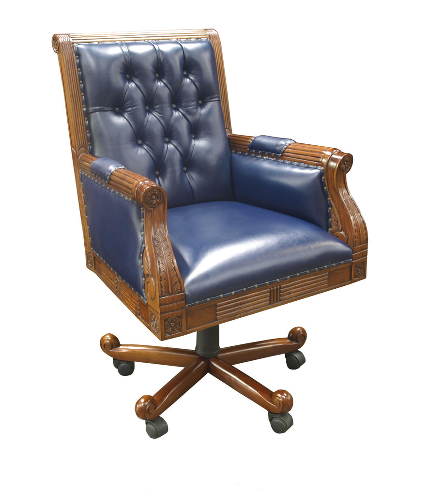 Library Armchair With Swivel And Tilt