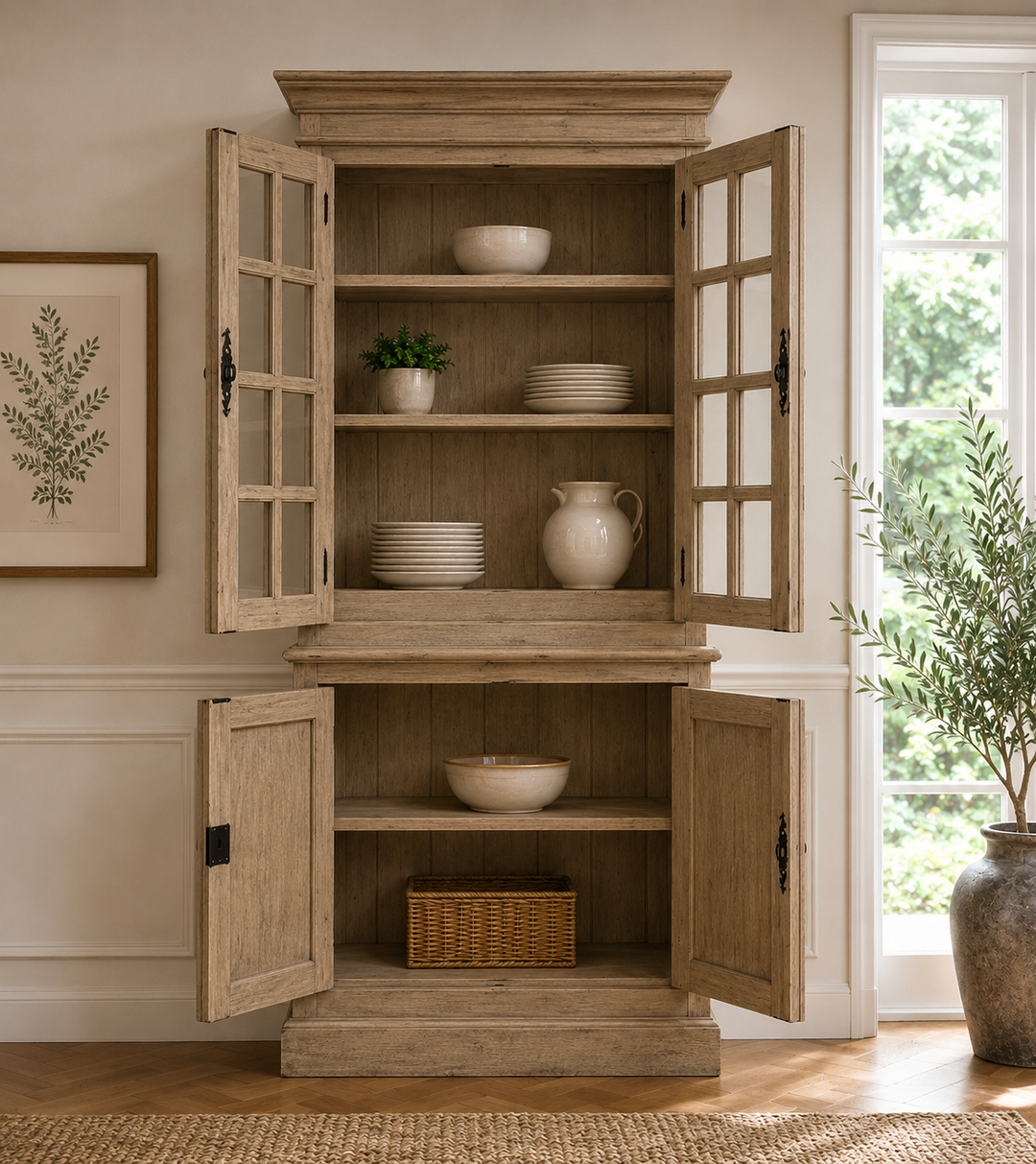 2 Door Display Cabinet