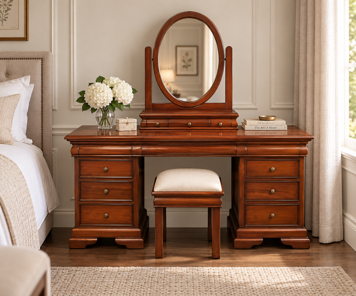 Hidden Drawer Dressing Table