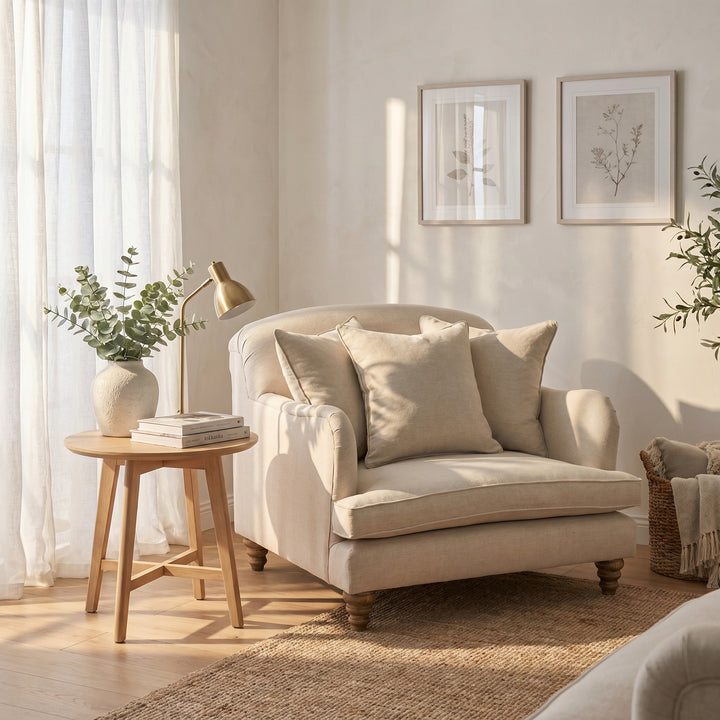 Heritage oversize armchair