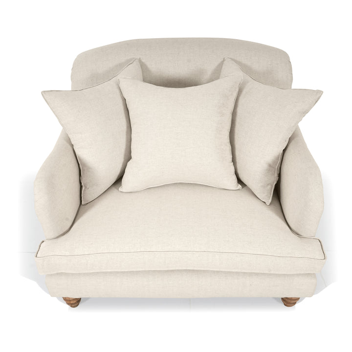 Heritage oversize armchair
