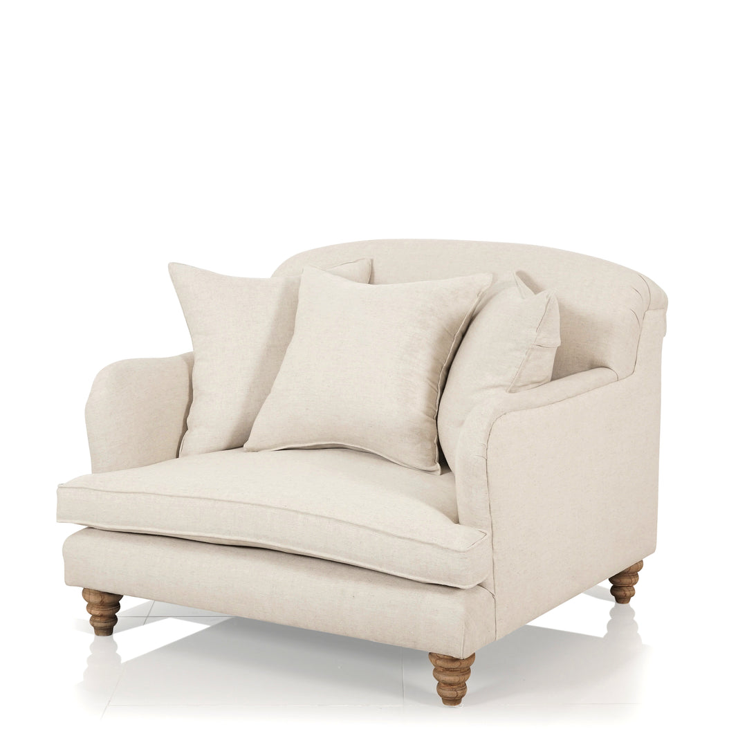 Heritage oversize armchair