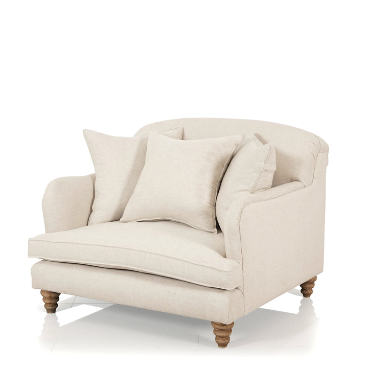 Heritage oversize armchair