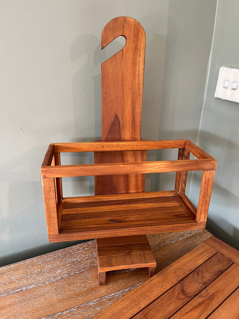 Teak Shower Caddy