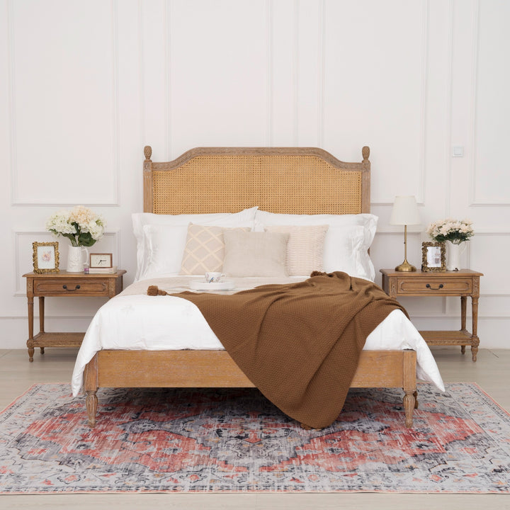 Marseille Rattan Bed - King Size