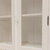 Farmhouse Kitchen Cabinet with Mesh Doors