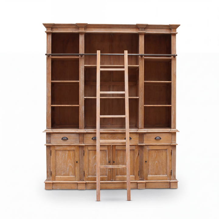 Estate Bookcase with Ladder
