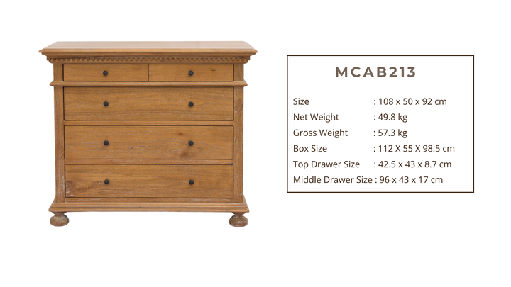 Augusta Chest of Drawers