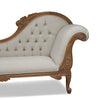 Large Carved Chaise Lounge