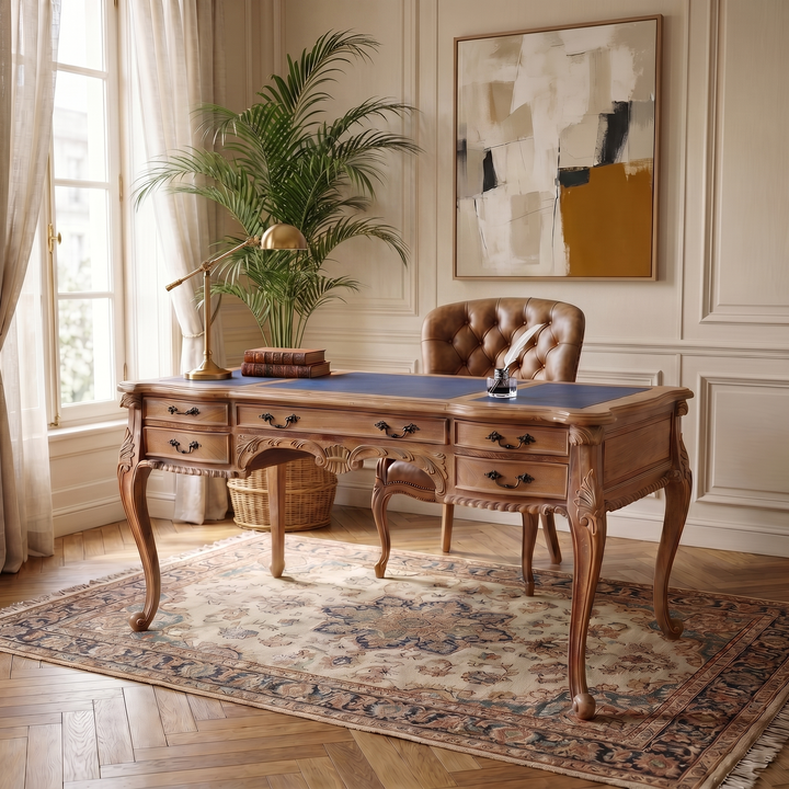 Leather Top Paris Desk