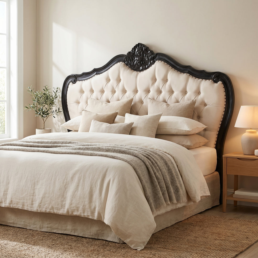 Louis Upholstered Headboard - Queen size