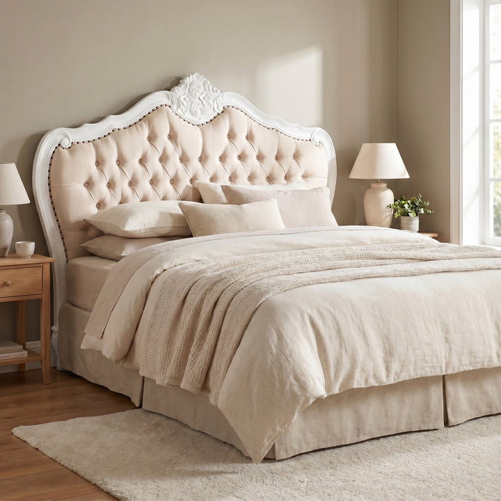 Louis Upholstered Headboard - Queen size