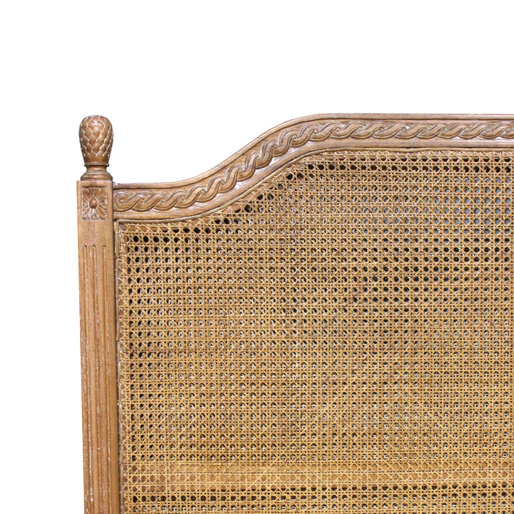 Marseille Rattan Bedhead - King Size