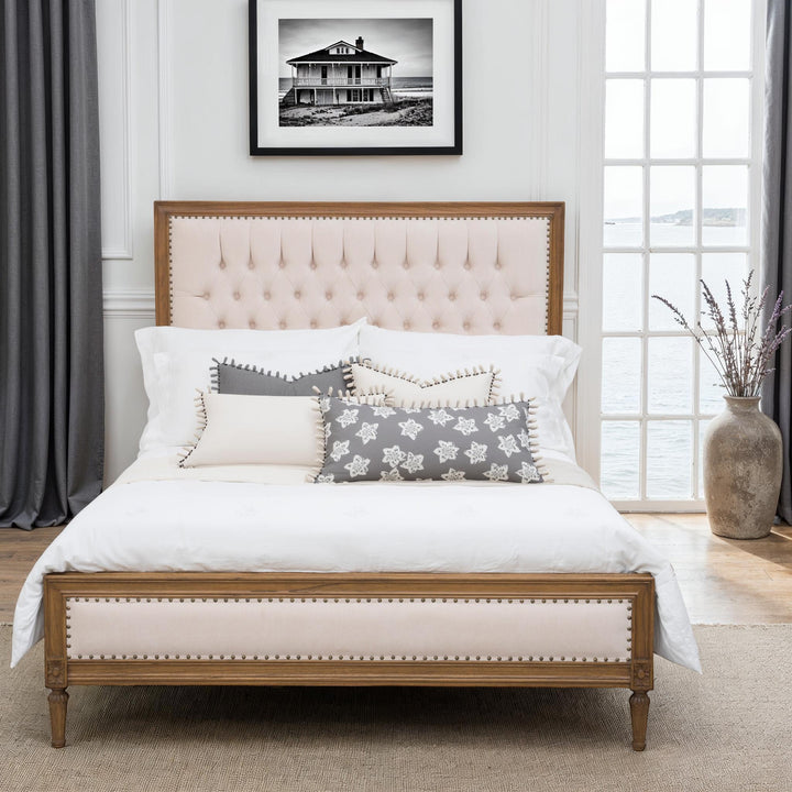 Upholstered Serenity bed - Queen Size