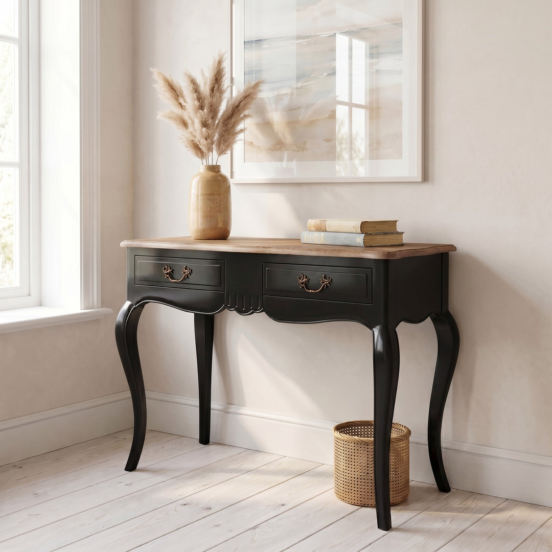 2 Drawer Provincial Hall Table
