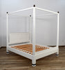 Pencil Four Poster Bed - King size