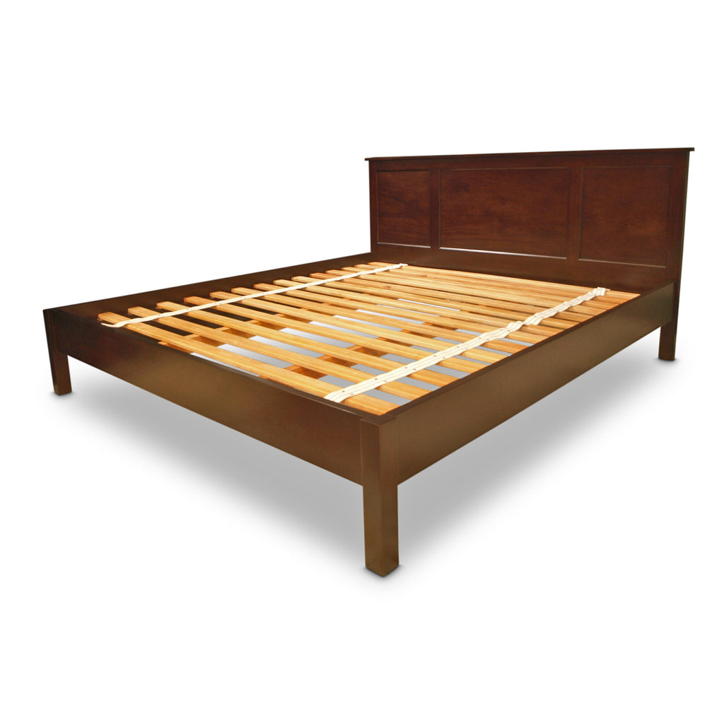 Hamptons Low Footboard Bed - Queen size