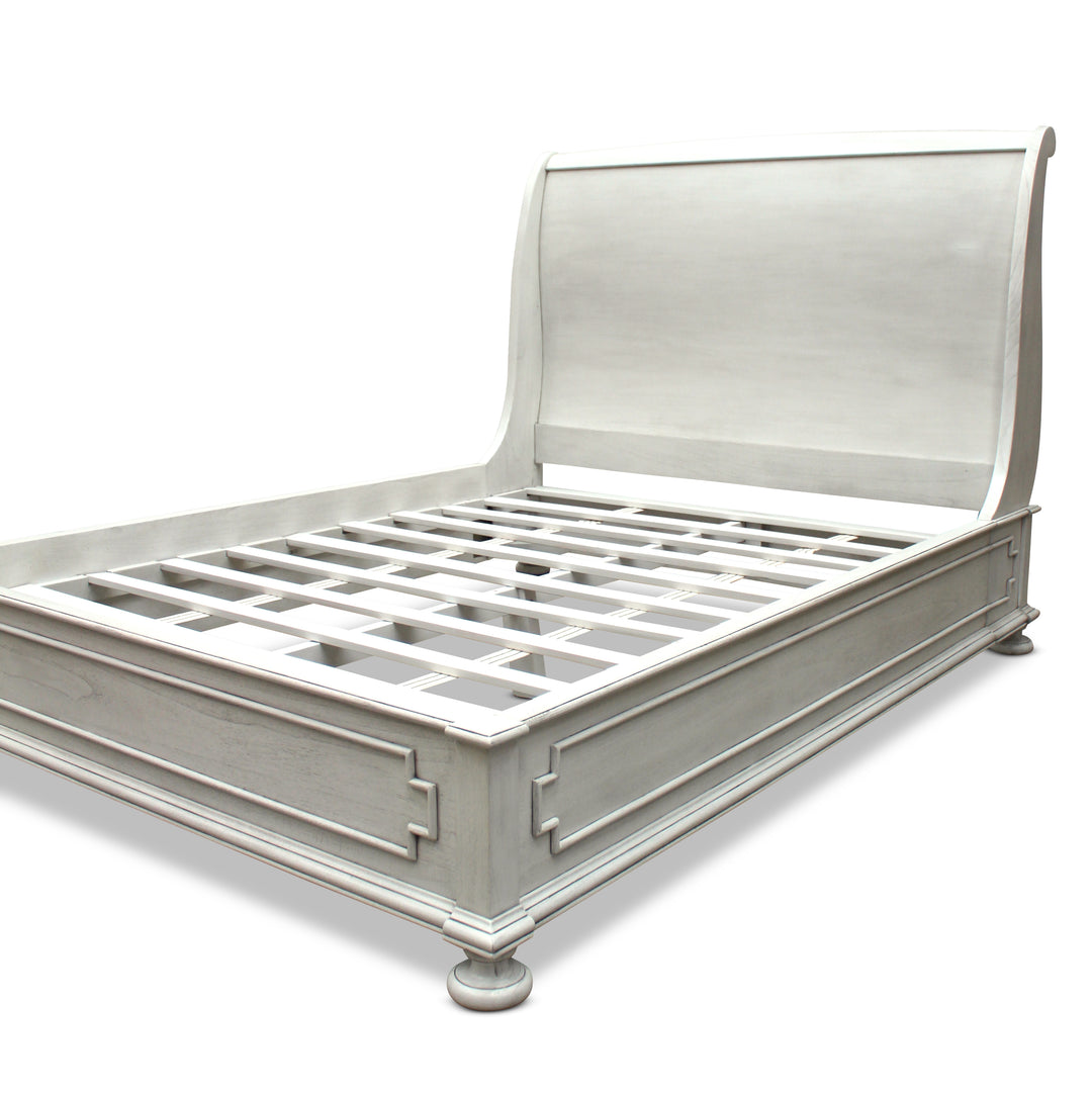 Augusta Sleigh Bed - King Size