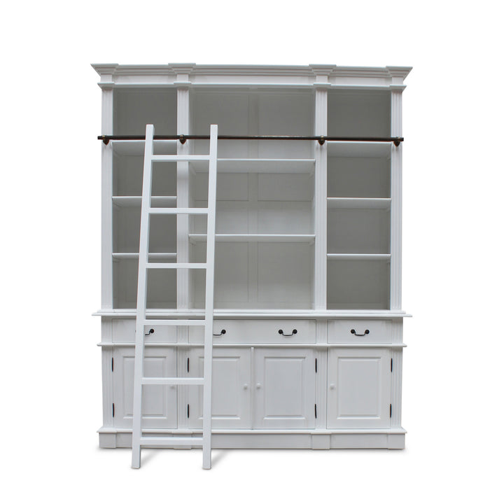 Estate Bookcase with Ladder - Wholesale