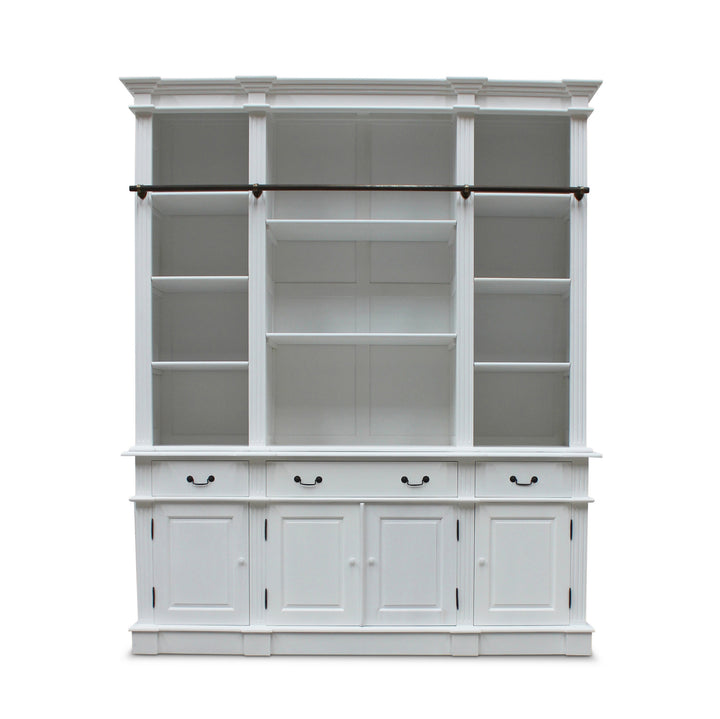 Estate Bookcase with Ladder - Wholesale