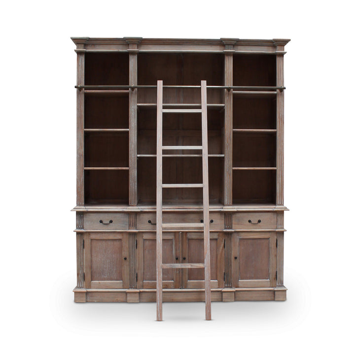 Estate Bookcase with Ladder - Wholesale