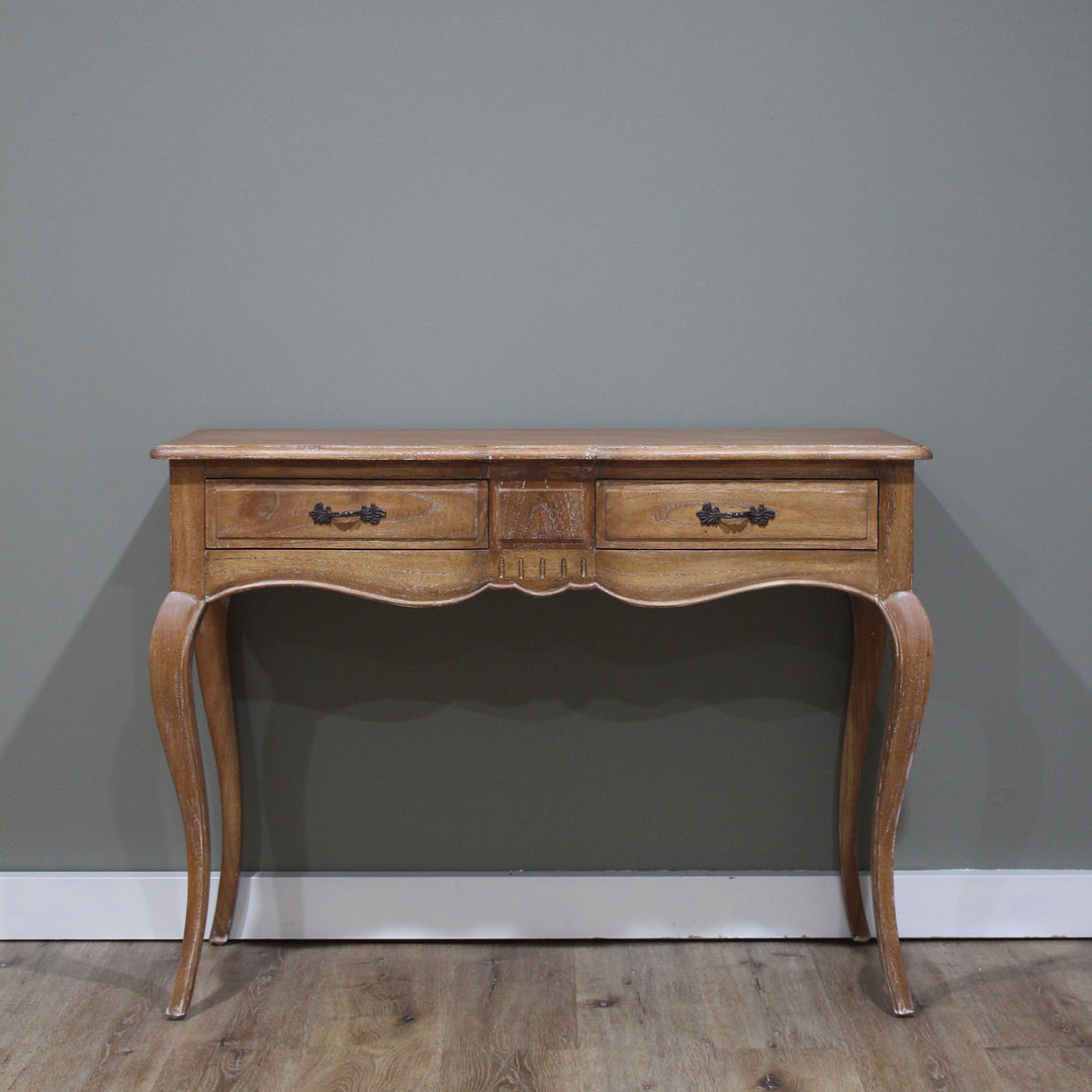 2 Drawer Provincial Hall Table - Wholesale