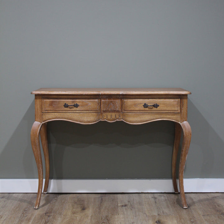 2 Drawer Provincial Hall Table - Wholesale